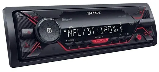 Sony DSX-A410BT - Auto - digitaler Empfänger - Armatureneinheit - Single-DIN - Autoradio